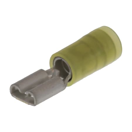 Molex Wire Terminal, 12 AWG, 300 V, Nylon Insulated, Yellow 190190048